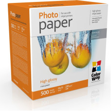 Colorway High Glossy Photo Paper, 230g/m, 10x15, 500pcs.