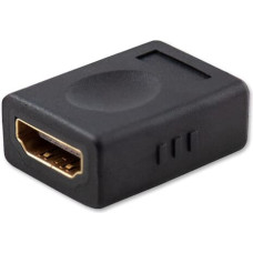 Savio HDMI (F) – HDMI (F) – Adapter, straight, barrel CL-111 Black