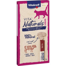 Vitakraft VITA NATURALS Liquid beef - cat treat - 5x15 g