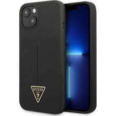 Guess Silicone Triangle Logo - Etui iPhone 13 Mini (czarny)