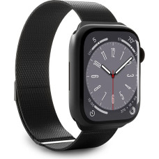 Puro Milanese Magnetic Band - Pasek ze stali nierdzewnej do Apple Watch 38/40/41 mm (czarny)