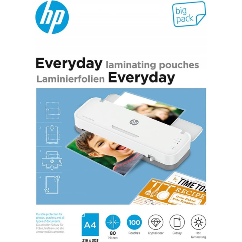 Hewlett-Packard HP Everyday lamination film A4 100 pc(s)