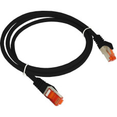 Alantec KKS6CZA0.5 Patch-cord F/UTP cat.6 PVC 0.5m black