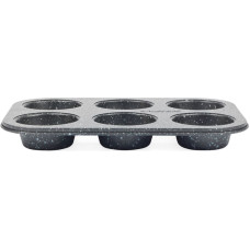 Salter BW07035BRMFOB Megastone 6 Cup Muffin Pan