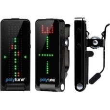 Tc Electronic PolyTune Clip Black Tuner gitarowy na klipsie czarny