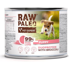 Vetexpert RAW PALEO Duoprotein Pork & Lamb Puppy - wet dog food - 200g