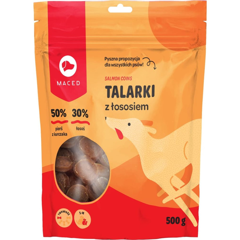 Maced Salmon chips - Dog treat - 500g