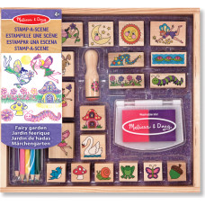 Melissa & Doug playset Stamp-a-Scene-Fairy Garden