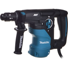 Makita HR3012FCWJ rotary hammer SDS-Plus 3,9J 1050W AVT MAKPAC Black, Blue