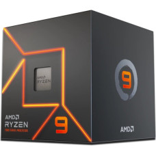 AMD CPU Desktop Ryzen 9 12C/24T 7900 (5.4GHz Max Boost,76MB,65W,AM5) box, with Radeon Graphics and Wraith Prism Cooler