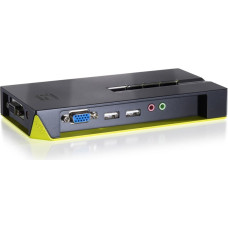 Lenovo LevelOne 4-Port USB VGA KVM Switch, audio support