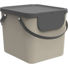 Rotho Albula Cappuccino - waste sorting container - 40l