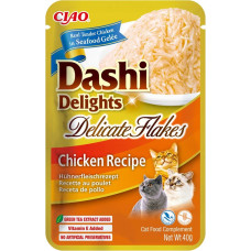 Inaba CAT Dashi Delights Delicate Flakes Chicken - cat treat - 40g