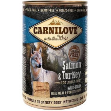 Carnilove Into the Wild Salmon&Turkey - Wet dog food - 400 g
