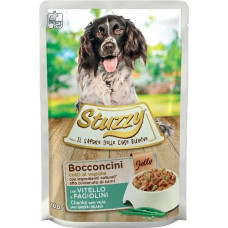 Agras Pet Foods STUZZY Chunks with veal and green beans - wet dog food - 100 g
