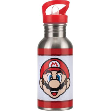 Paladone Super Mario Metal Water Bottle with Straw