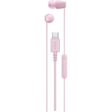 Sony IER‑EX15C USB‑C Wired Earbuds with Mic, Pink | Sony