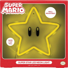 Paladone Super Star Wall Mountable LED Neon Light (high: 24 cm) / Super Star neonowa lampka ścienna (wysokość: 25 cm)