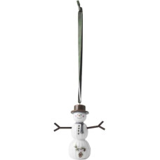 Kähler - Hammershøi Christmas Bauble Snow Man - H9.5 cm