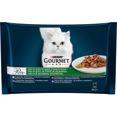 Purina Nestle Purina GRMT PERLE GIGMV BEEF CRT cats moist food 85 g