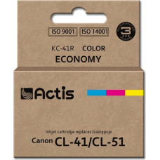 Actis KC-41R Ink (replacement for Canon CL-41/CL-51; Standard; 18 ml; color: cyan, magenta, yellow)