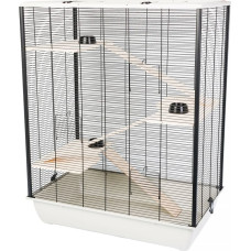 Inter-Zoo Diego + Wood beige - cage for a hamster