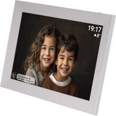 Denver PFF-1012 digital photo frame White 25.6 cm (10.1