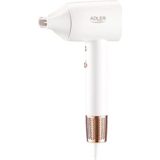 Adler Hair Dryer | SUPERSPEED AD 2272 | 1800 W | Number of temperature settings 3 | Ionic function | White