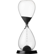 Kesper RITUALI DOMESTICI SCORRENDO Hourglass black 11 x 32 cm