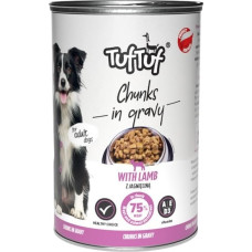 Tuftuf TUF TUF Chunks in gravy with lamb - wet dog food - 415g