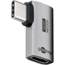 Goobay 74441 USB-C™ Adapter Horizontal 90°, USB4™ | Goobay