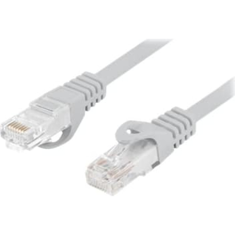 Lanberg Patchcord Cat.6 UTP LSZH CU Fluke Passed | PCU6-10CU-0025-S | 0.25 m