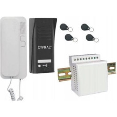 Orno INTERCOM CYFRAL COSMO 1-TENANT BLACK