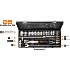 Neo Tools 10-036 socket/socket set