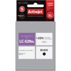Activejet AB-529BN Ink (replacement for Brother LC529BK; Supreme; 58 ml; black)