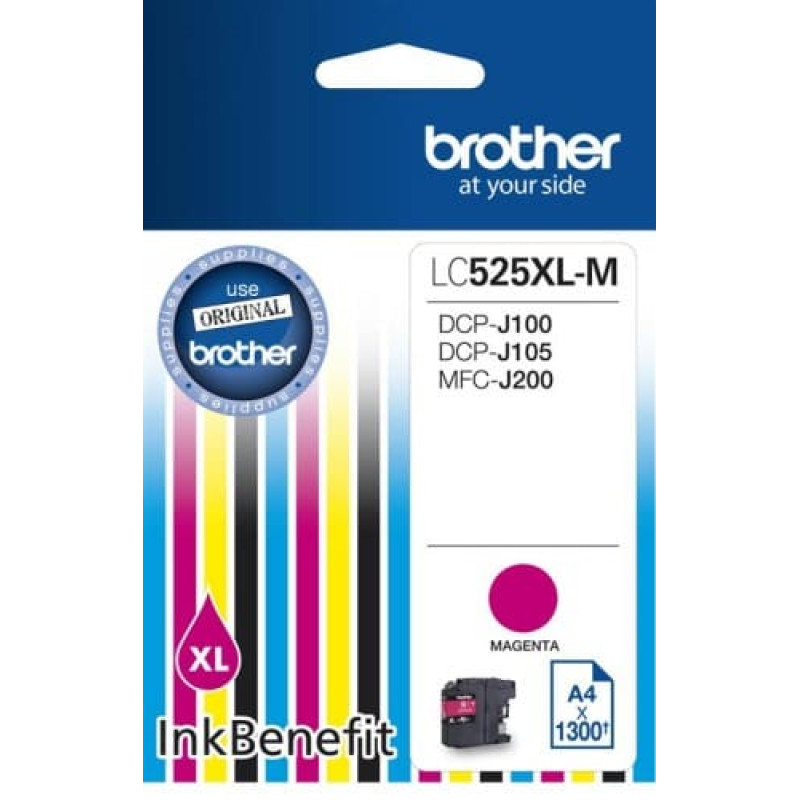 Brother LC525XLM ink cartridge Original High (XL) Yield Magenta