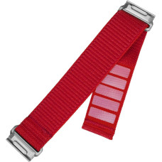 Fixed | Sporty Strap for Garmin QuickFit 22mm | 160-210 mm | Red | Nylon