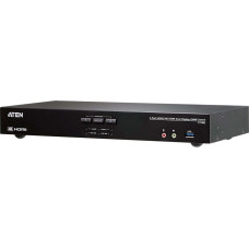 Aten CS1842-AT-G 2-Port True 4K HDMI Dual-View KVM Switch with Audio & USB 3.0 Hub | Aten