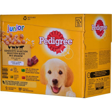 Pedigree Junior Selection Mix - Wet dog food - 12x100 g