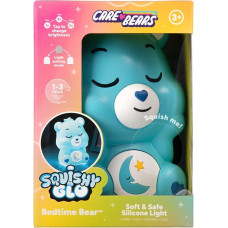 Paladone Care Bears Bedtime Bear SquishyGlo Silicone Light Rechargeable / Troskliwe Misie silikonowa lampka z akumulatorem - Śpioszek (wysokość: 15 cm)