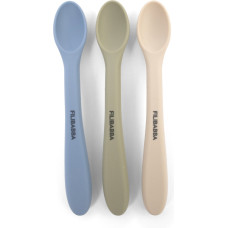 Filibabba - Silicone feeding spoons 3-pack - Ocean Mix (FI-03801)
