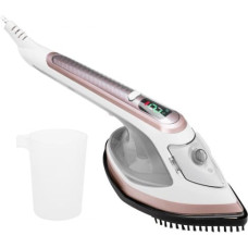 Adler 2in1 Garment Steamer and Iron | AD 5044 | Handheld | 1400 W | 0.18 L | 25 g/min | White/Gold