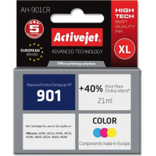 Activejet AH-901CR Ink (replacement for HP 901 CC656AE; Premium; 21 ml; colour)