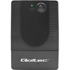 Qoltec 53773 uninterruptible power supply (UPS) Line-Interactive 0.85 kVA 480 W 1 AC outlet(s)