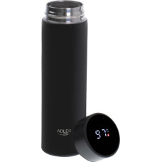 Adler | Thermal Flask | AD 4506bk | Material Stainless steel/Silicone | Black