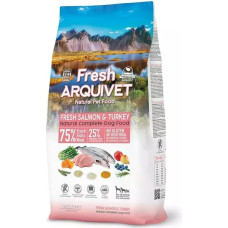 Arquivet Fresh Salmon with turkey - semi-moist dog food - 2,5 kg