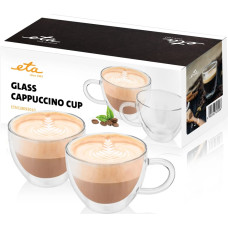 ETA | Cappuccino glasses | ETA518092010 | For coffee | 2 pc(s) | Dishwasher proof