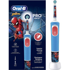 Oral-B | Electric Toothbrush | Vitality PRO Kids Spiderman | Rechargeable | For kids | Number of brush heads included 1 | Number of teeth brushing modes 2