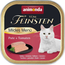 Animonda Vom Feinsten Adult Mildes Menü Turkey with tomatoes - wet cat food - 100g