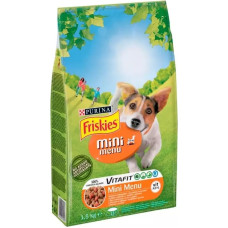 Purina Nestle FRISKIES Mini Menu Chicken with vegetables - dry dog food - 1.5 kg